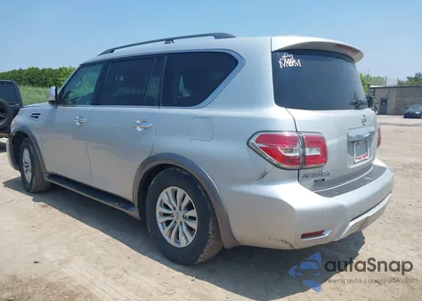 2017 Nissan Armada Sv from USA, damaged, VIN JN8AY2NC3H9503481